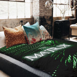 Original therapy blanket - cotton cover green The Matrix