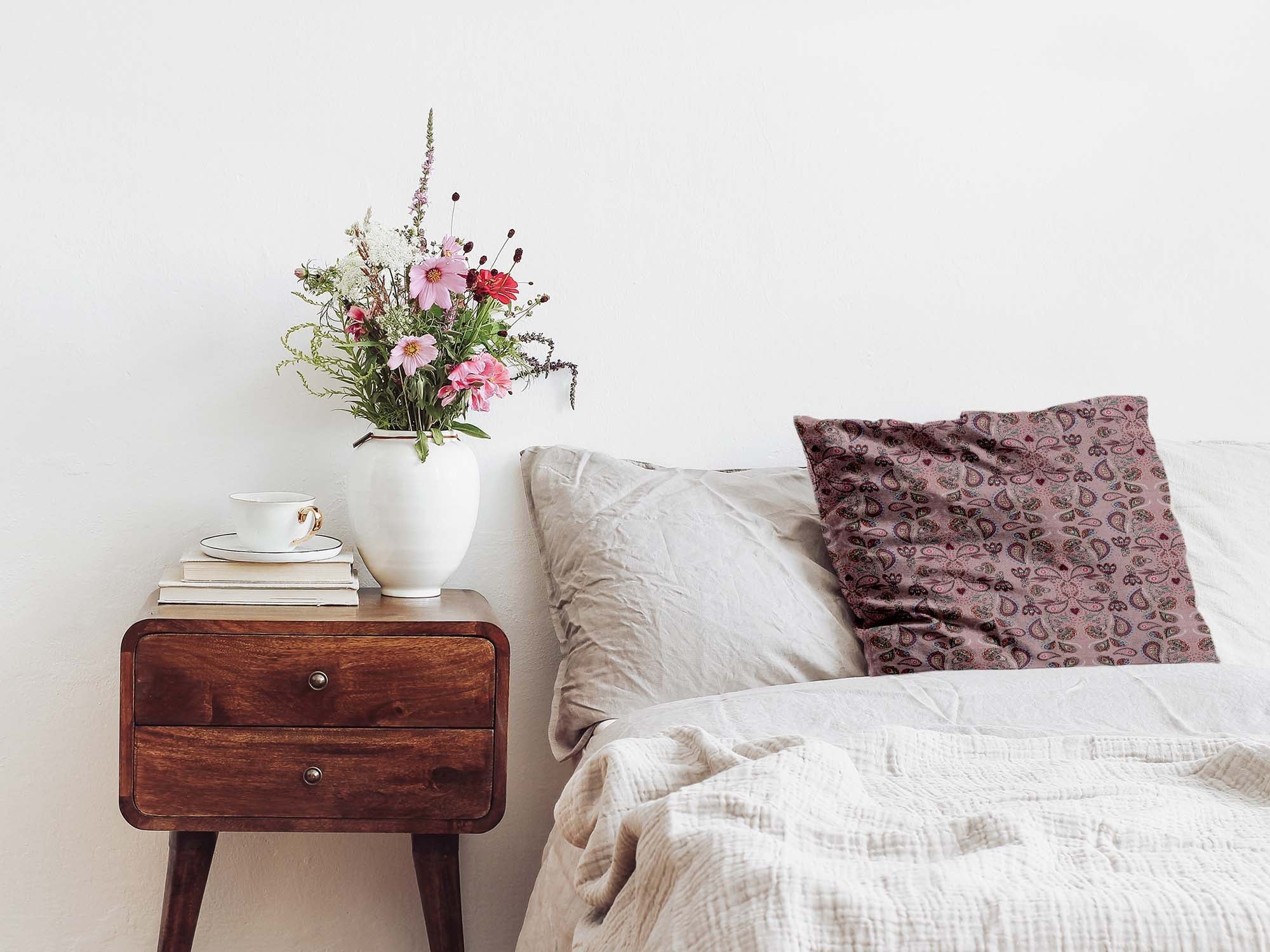 Health Pillow Pink Mandala