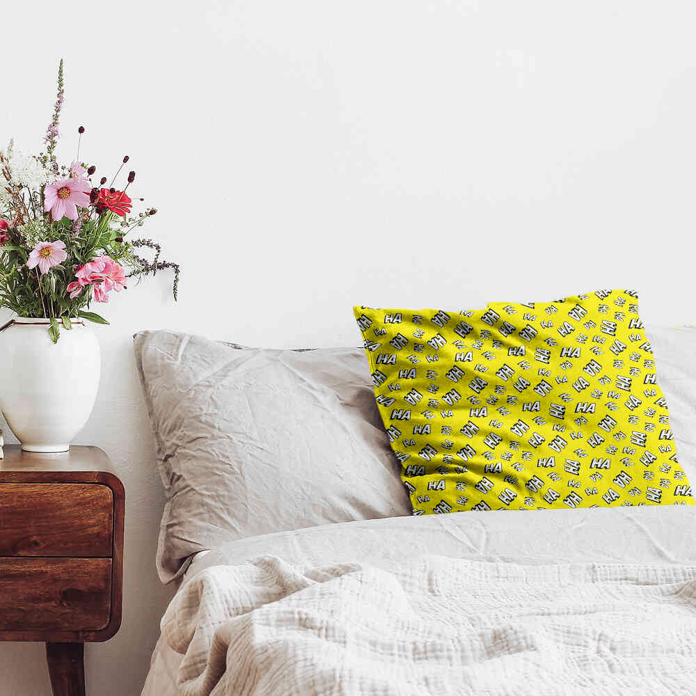 Coussin de santé Jaune Ha Ha