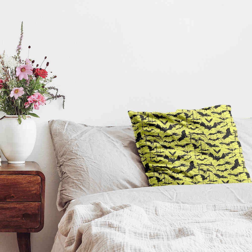 Health Pillow Yellow Bat