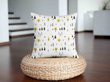 Health pillow with yellow trees