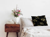 Health pillow yellow lightning bolt