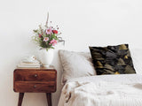 Health pillows with golden fir trees