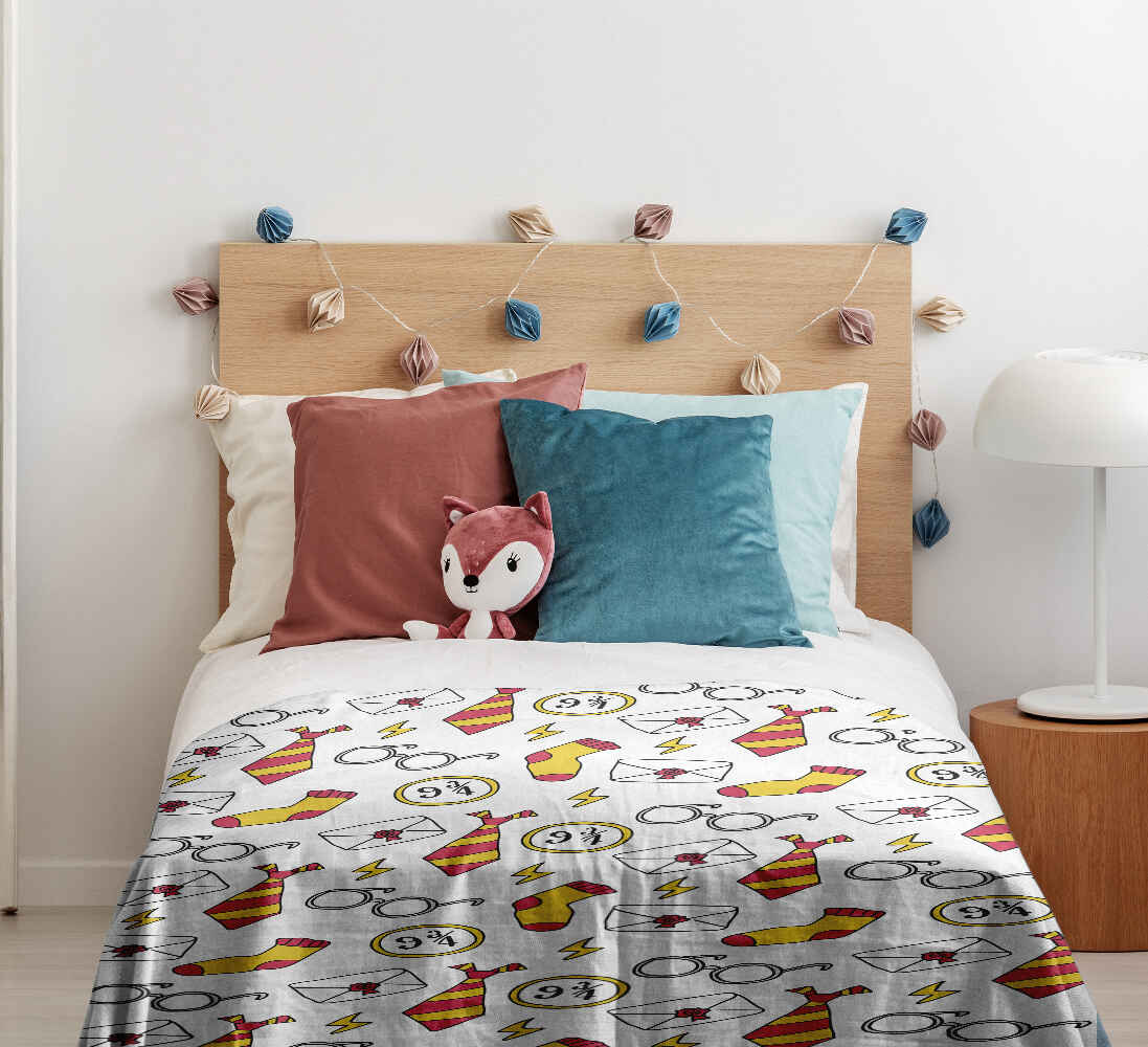 Original therapy blanket - cotton cover white magic school