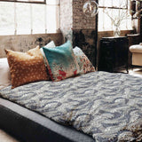 Therapy blankets bedding set stormy sea