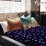 Original therapy blanket - cotton cover blue currant