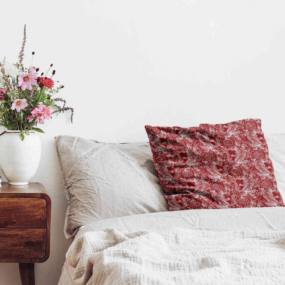 Coussin de santé tigre chinois