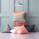 Health pillows with Christmas triangles