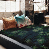 Original therapy blanket - cotton cover street in the forest