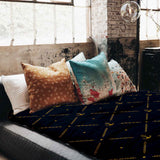 Original therapy blanket - cotton cover blue with anchor
