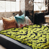 Original therapy blanket - cotton cover yellow bat