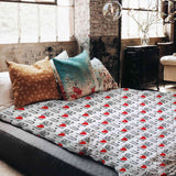 Original therapy blanket - cotton cover white Love U