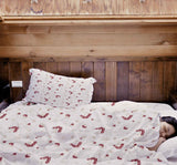 Original therapy blanket - cotton cover with berry bush