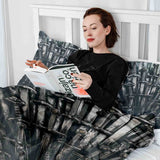 Therapy blankets bedding set sword