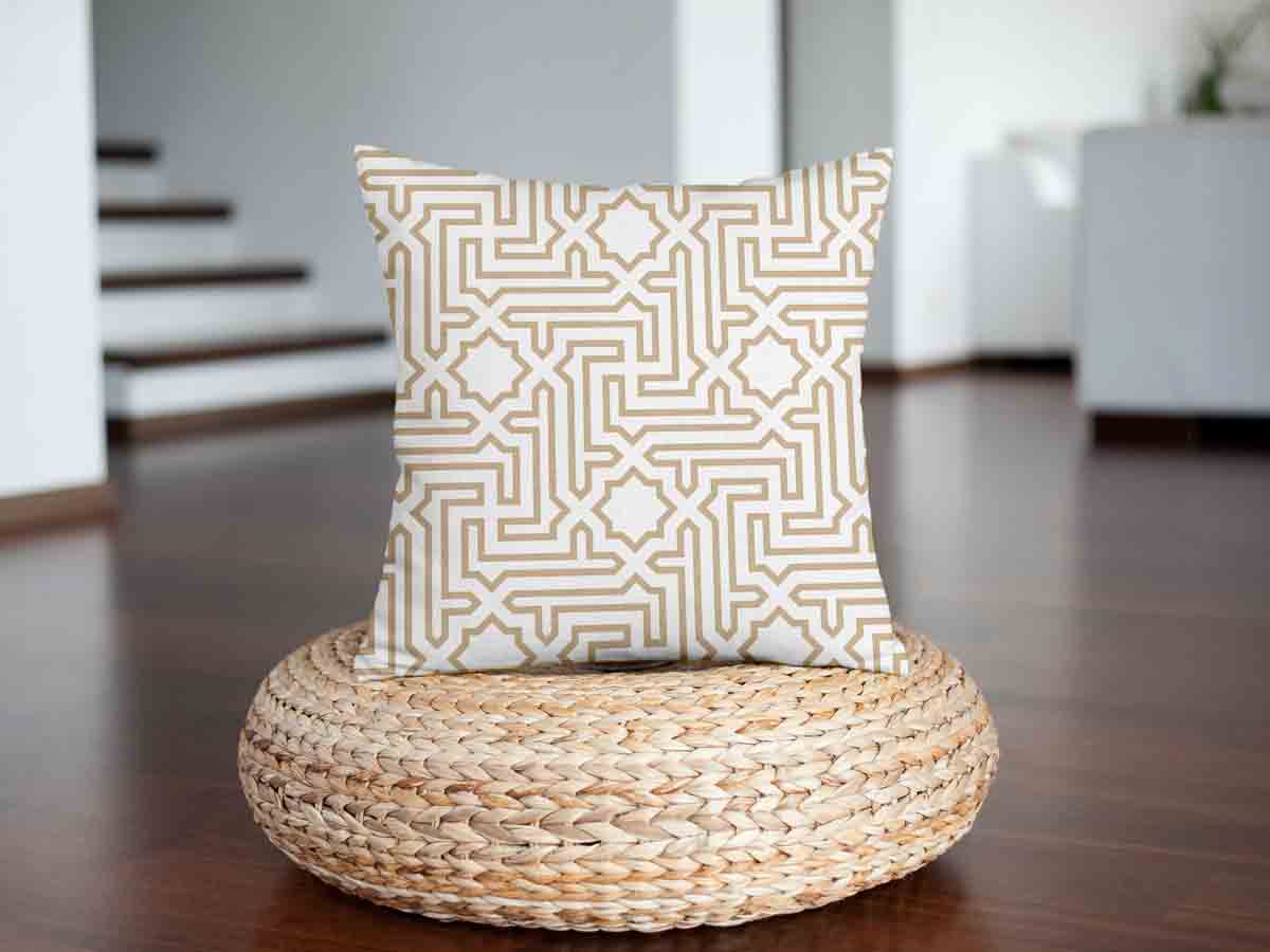 Coussin de santé beige avec formes