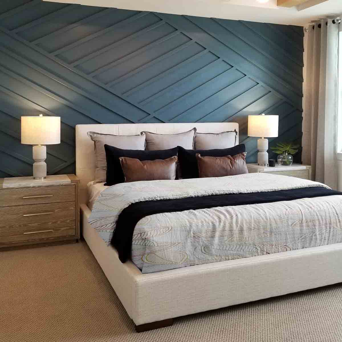 Ensemble de linge de lit avec couvertures thérapeutiques feuilles de palmier colorées