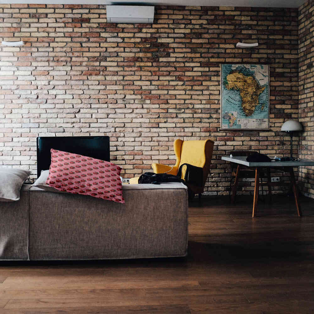 Coussin de santé rose avec fraises