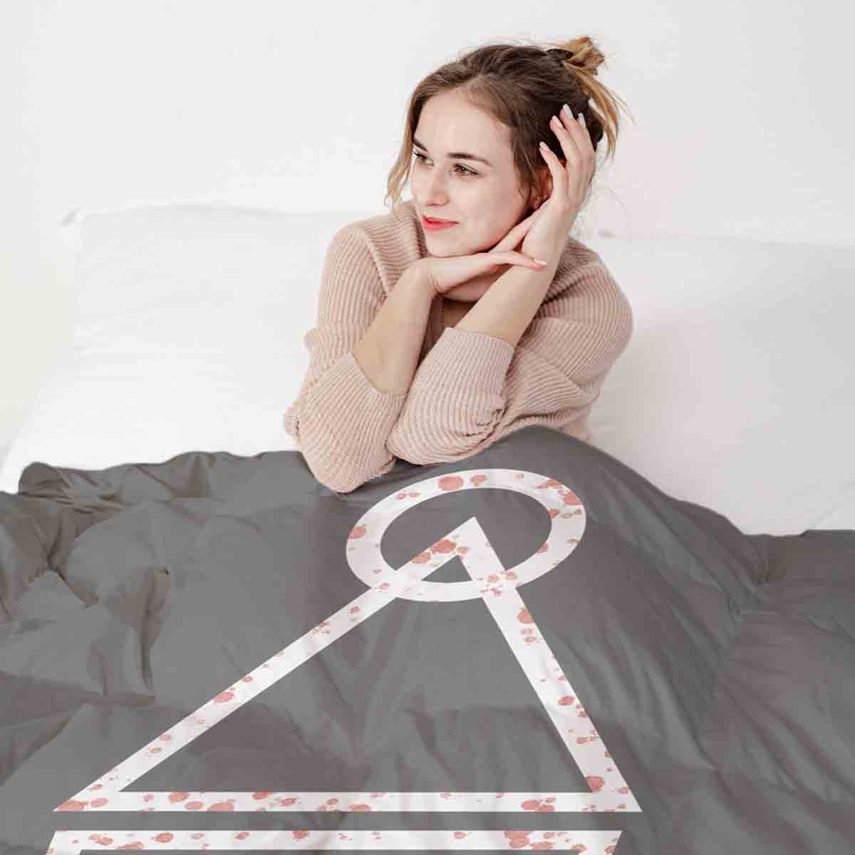 Couette thérapeutique Ensemble de linge de lit Formes sanglantes