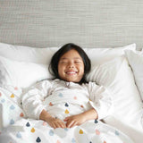 Original therapy blanket - cotton cover with colorful drops
