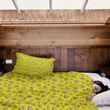 Original therapy blanket - cotton cover yellow Ha Ha
