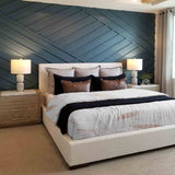 Couverture thérapeutique originale - Housse en coton rose avec feuilles