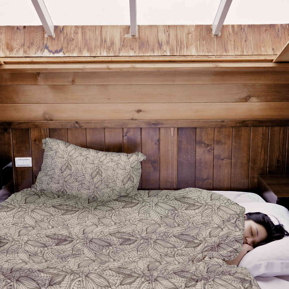 Therapy blankets bedding set cocoa plant