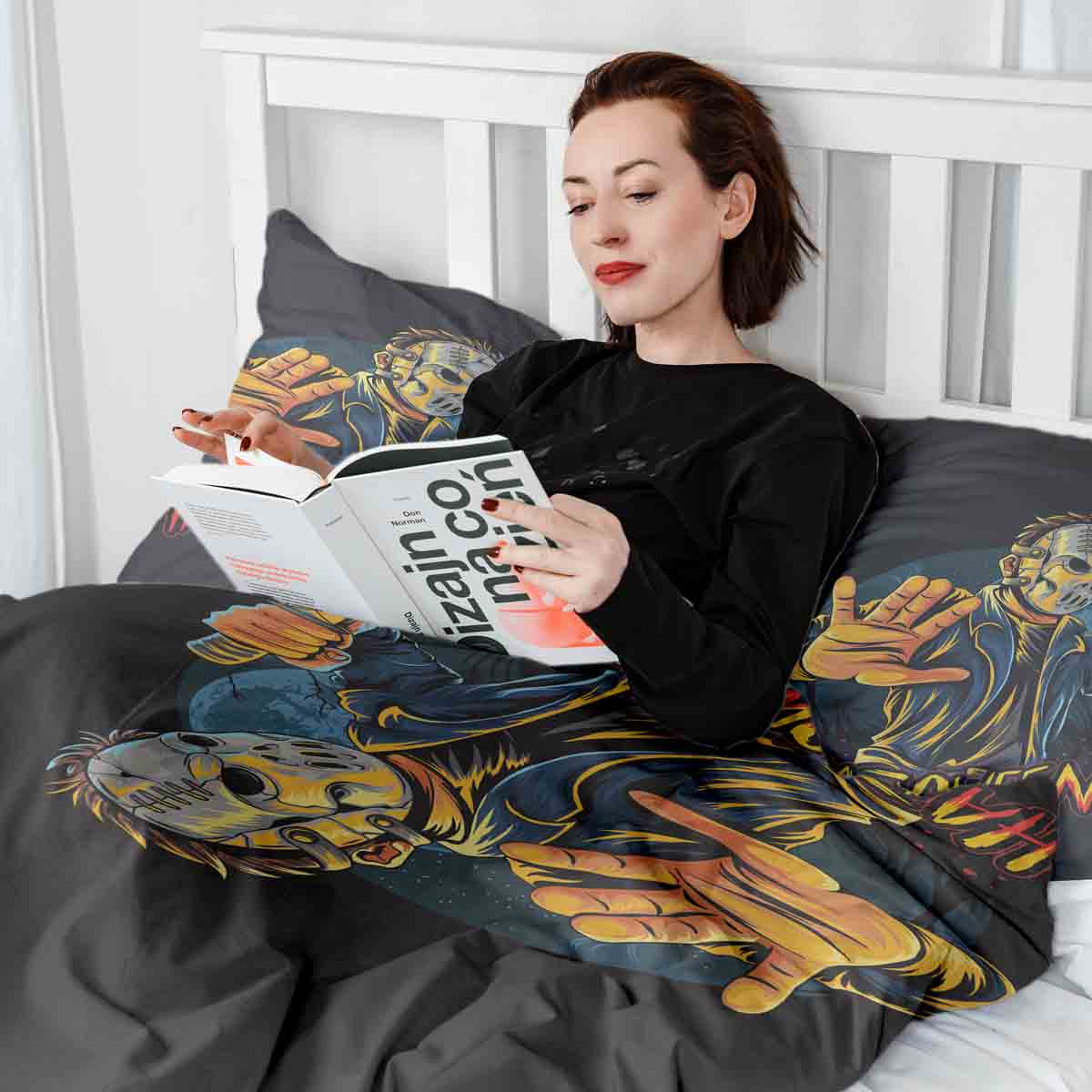 Couverture thérapeutique originale - Housse en coton Halloween 2