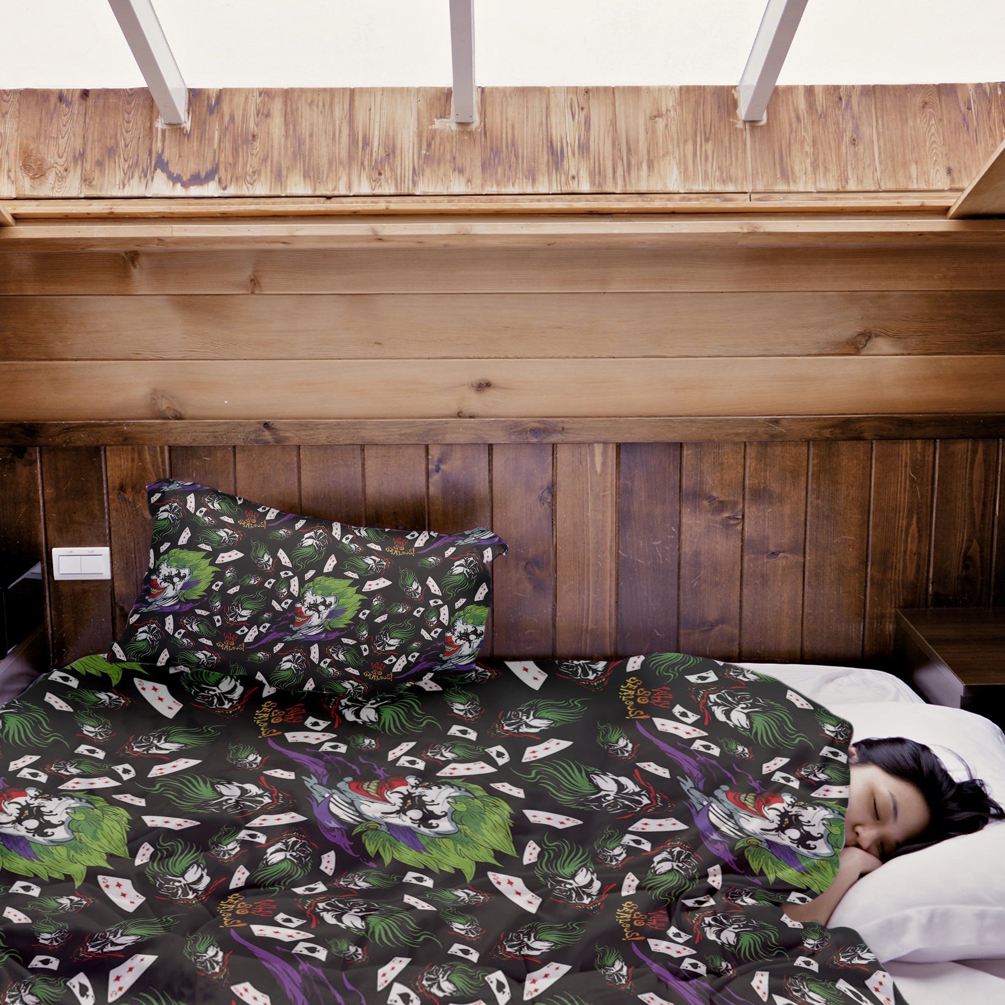 Original therapy blanket - cotton cover colorful joker