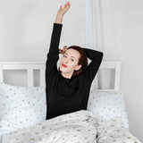 Original therapy blanket - cotton cover white with golden stars