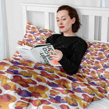 Therapy blankets and bedding set, colorful spots
