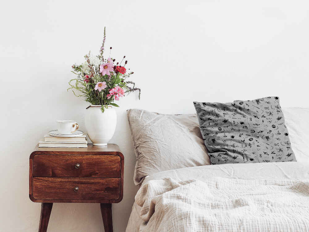 Coussin de santé gris magie