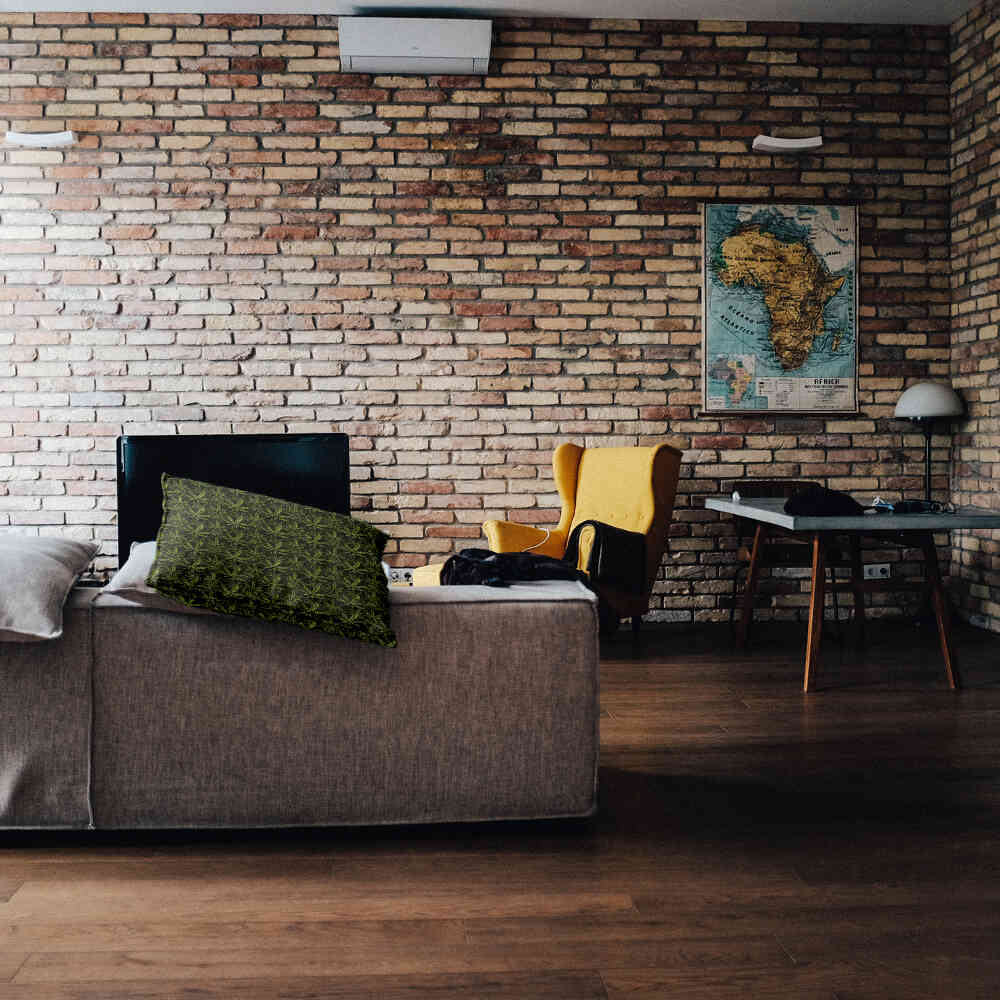 Health Pillow Hemp Leaf