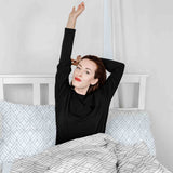 Therapy blankets bedding set white with 3D shapes