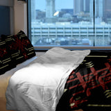 Therapy blanket bedding set with large snowflake