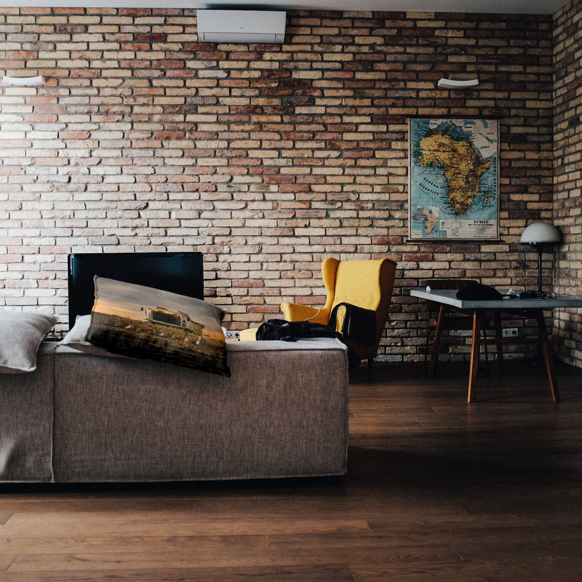 Coussin de santé Braun Dreschmaschine