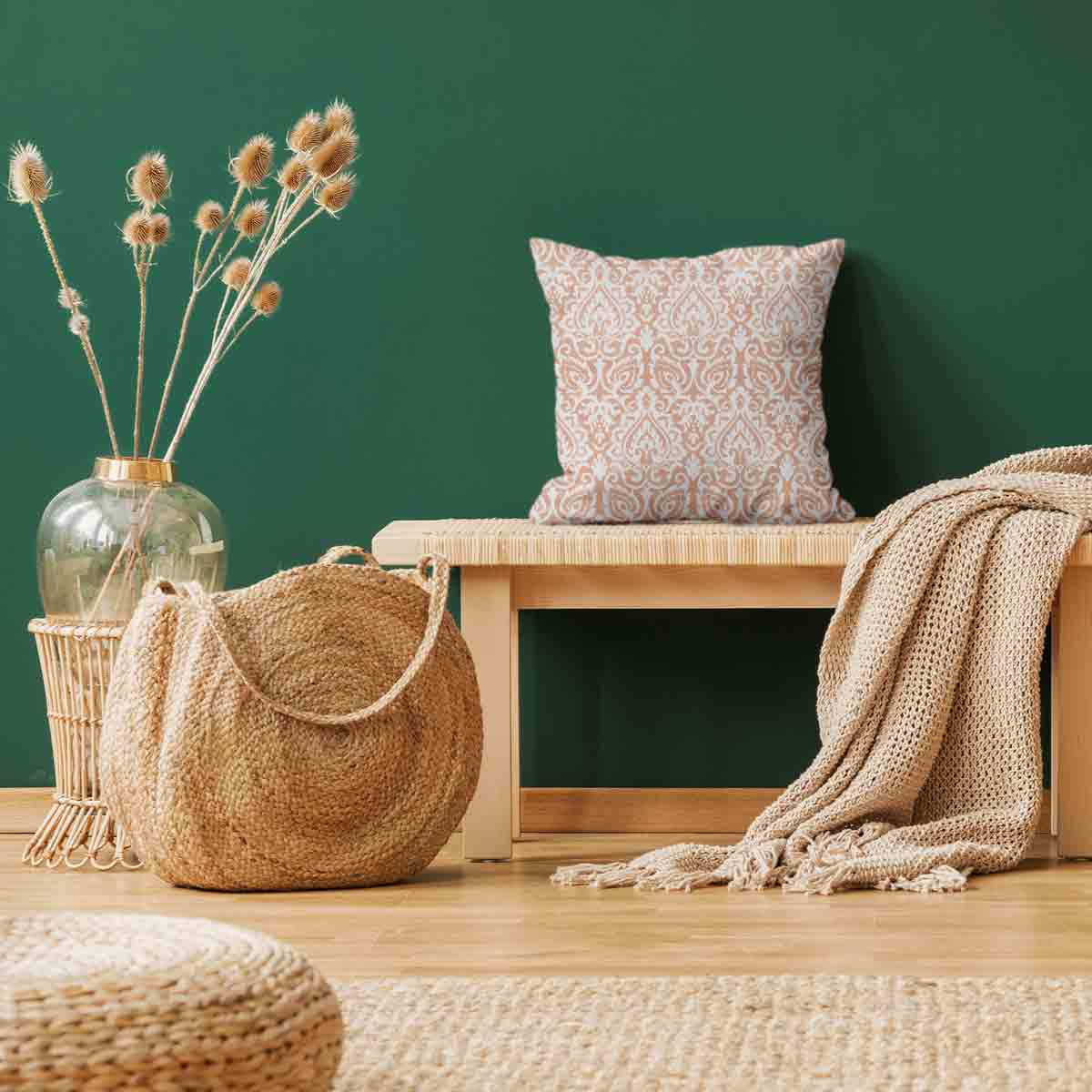 Health Pillow Boho Orange