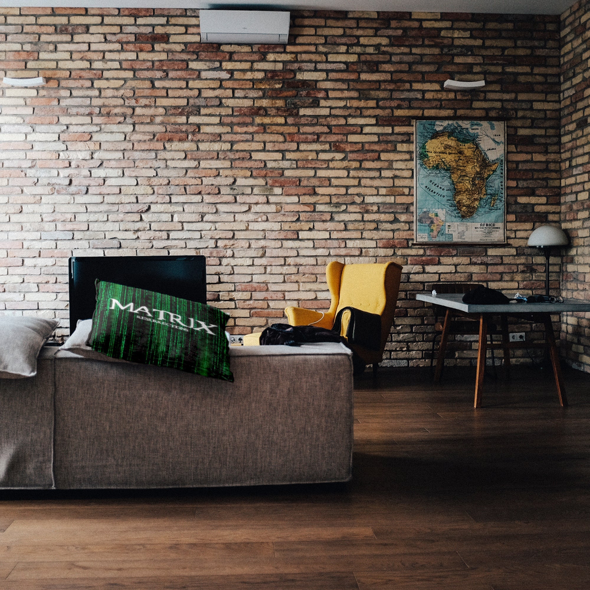 Health Pillow Matrix in Green