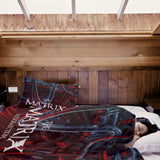 Original therapy blanket - cotton cover red The Matrix