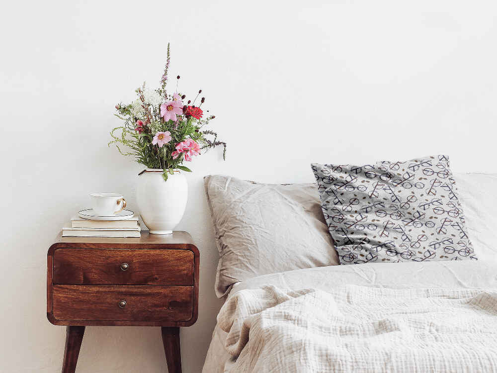 Health pillow with Harry's glasses