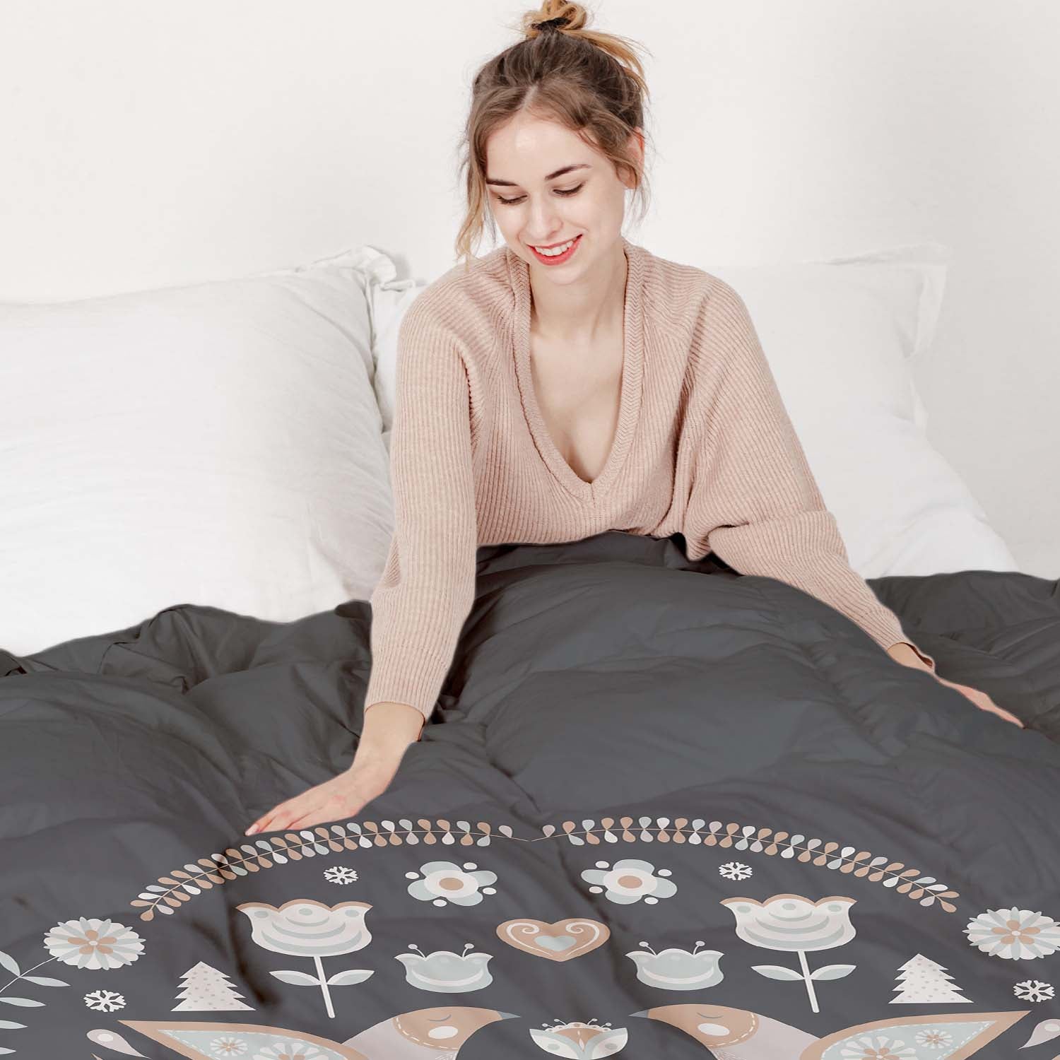 Therapy blankets bedding set Christmas in Moscow