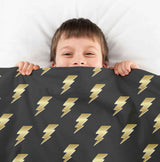 Original therapy blanket - cotton cover black with Harry Blitz