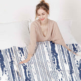 Original therapy blanket - cotton cover striped pattern