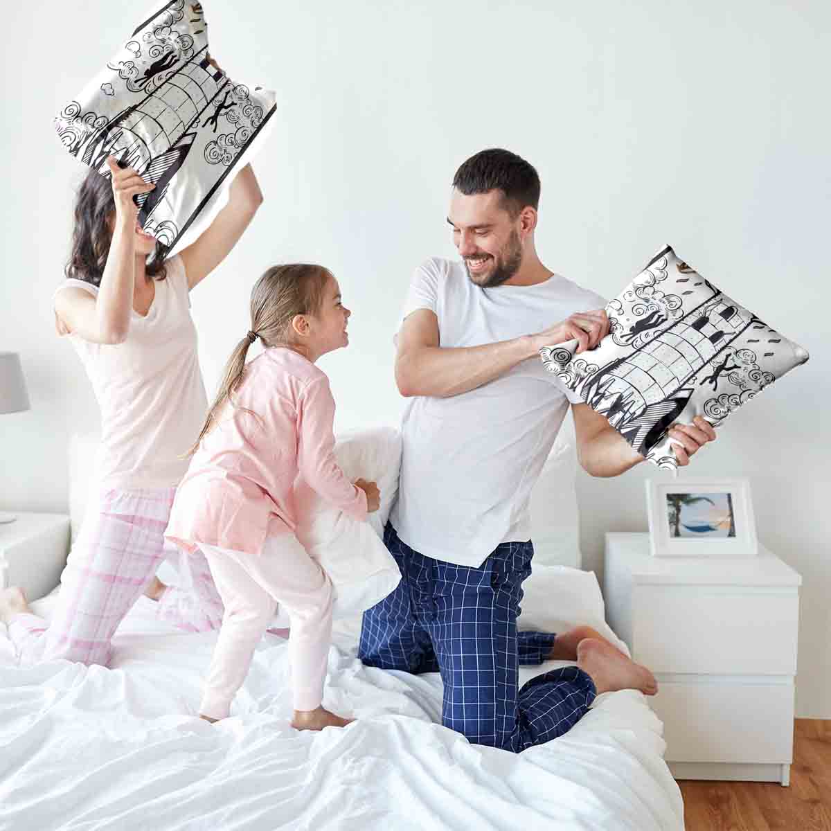 Health Pillow White with Tower