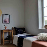 Therapy blanket and bedding set, black with sun, moon and stars.
