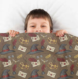 Therapy blankets, bedding set, talking hat