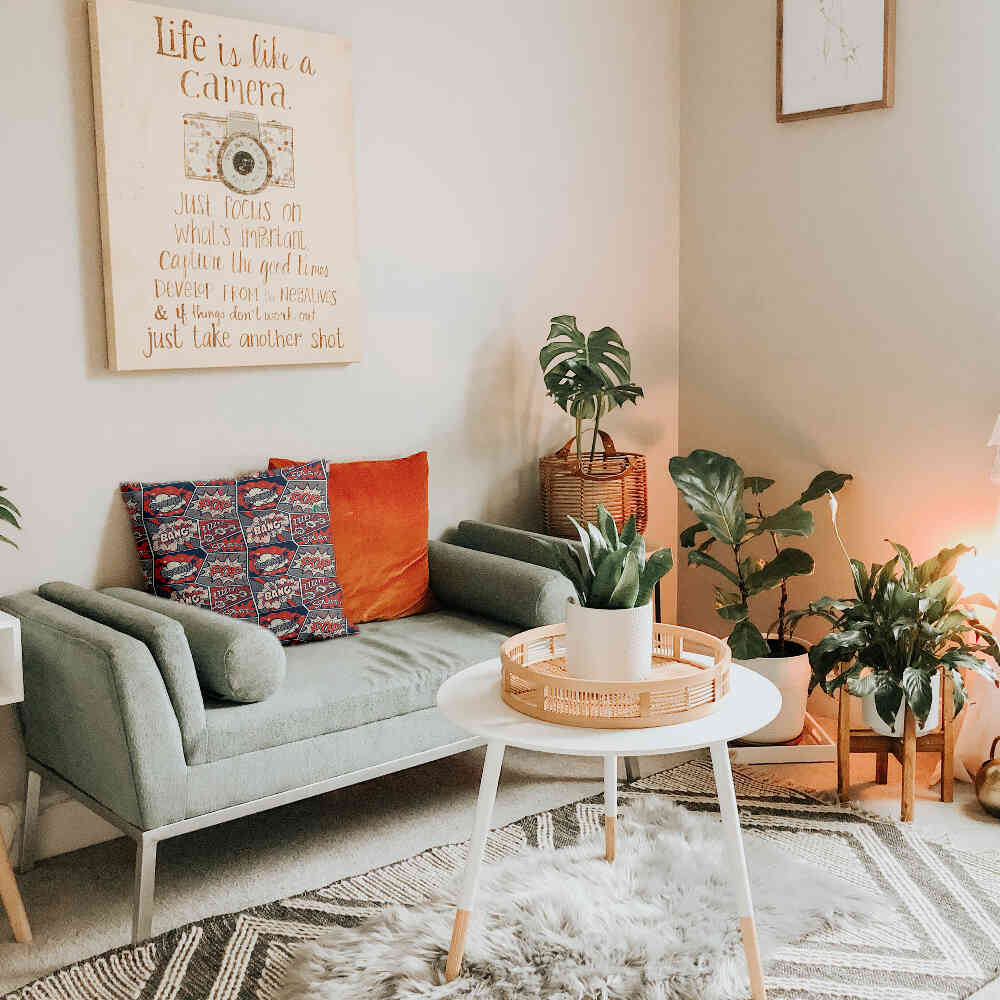 Coussin de santé rouge avec bande dessinée