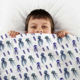 Original therapy blanket - cotton cover jellyfish