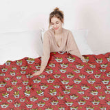 Original therapy blanket - cotton cover red take-away