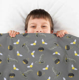 Original therapy blanket - cotton cover gray magic hat