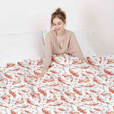Original therapy blanket - cotton cover carp orange